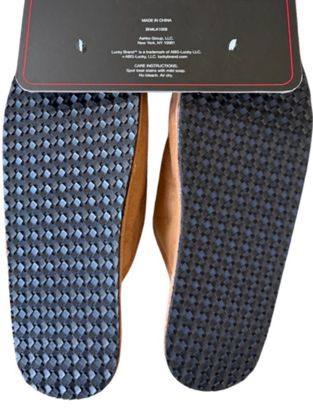 Lucky Brand Brown Memory Foam Slippers - Picture 2 of 3